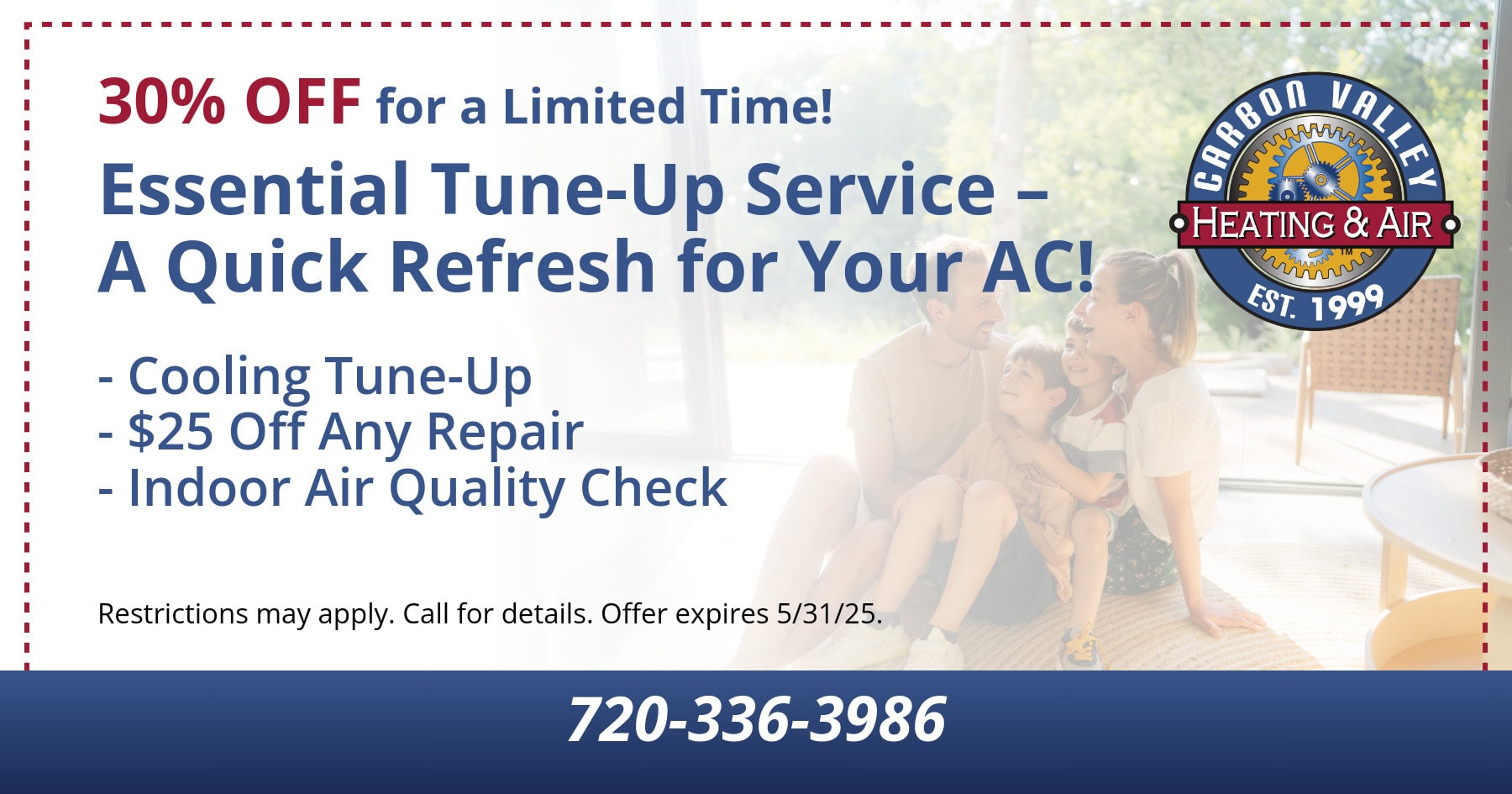 30% Off Essential Tune-Up Service!