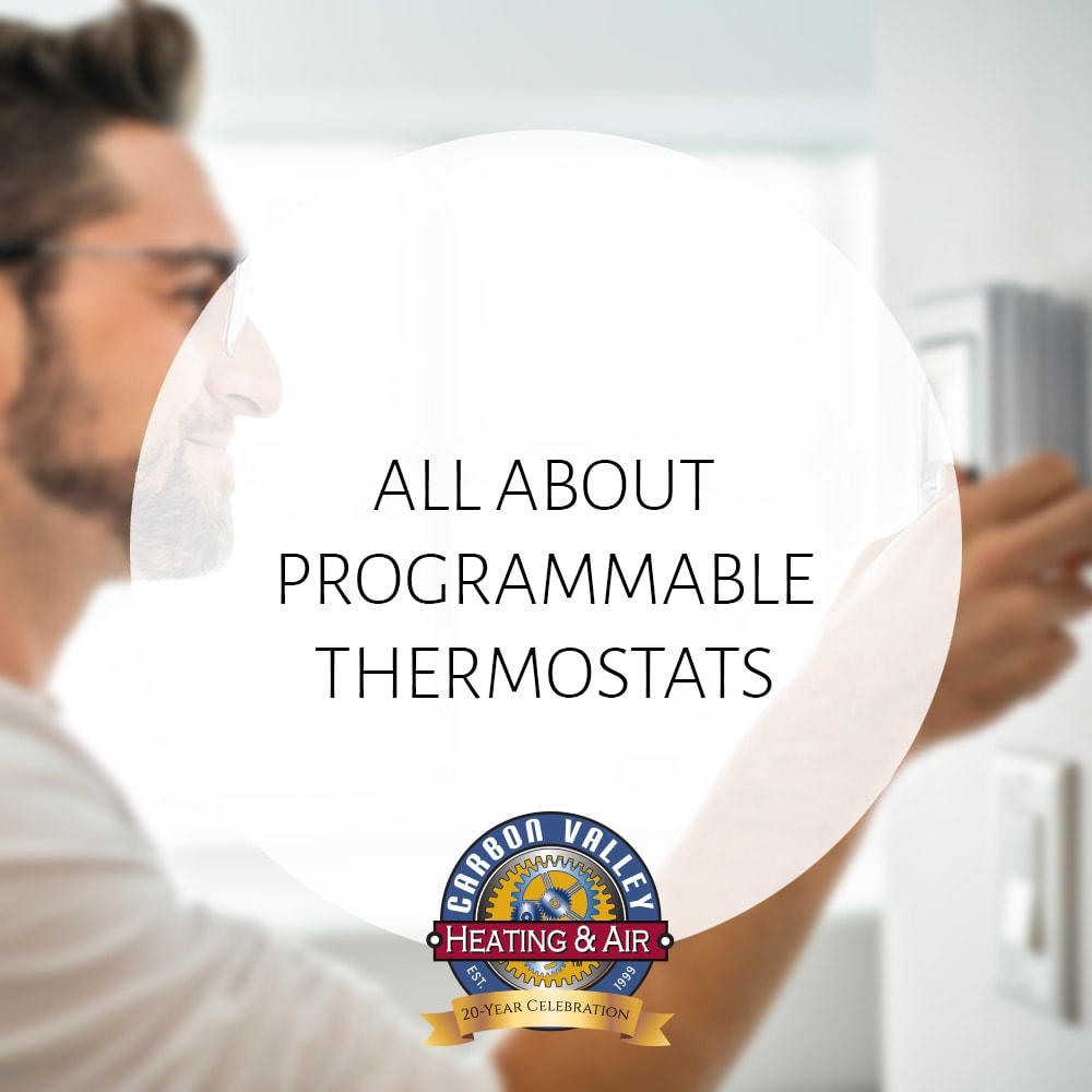 programmable thermostats.