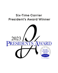 2023 Carrier Presidents Award logo