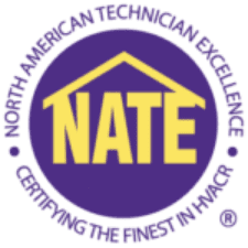 NATE logo.