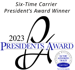 Carrier Presidents Award logo.